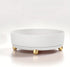 Perfume stand Organizer, 360 Degree Rotating Lazy Susan Cosmetic Desk Storage Lotions Display Case Round Gift Tray with Large Capacity, for Your J...