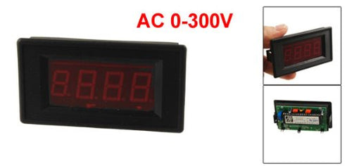 uxcell Red LED Digital Display AC 0-300V Voltage Test Panel Voltmeter...