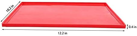 YUANAIYI Swiss Roll Cake Mat - Flexible Multipurpose Silicone sheet Nonstick jelly roll pan Baking Tray Pastry Mat Pizza Cookies Mold?set of 2?...