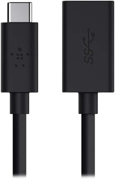 Belkin F2CU036BTBLK 3.0 USB-C to USB-A Adapter (USB Type-C)...