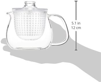 KINTO UNITEA 22909 Teapot, 15.2 fl oz (450 ml), Plastic, Dishwasher Safe, Heat Resistant Glass...