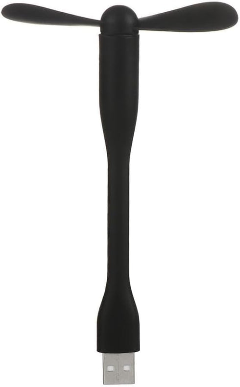 USB Desk Fan, Small But Powerful, Portable Quiet Wind Desktop Personal Fan, Adjustment Mini Fan Table Fan for Better Cooling, Home Office, Black...