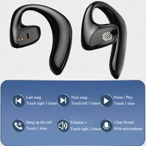 Open Ear Bluetooth Headphones Wireless Earbuds Bluetooth Earbuds Bluetooth Headphones Wireless Headphones Bluetooth Earphones Wireless Earphones(S...
