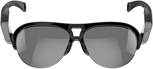 F08 Smart Glasses,Wireless Bluetooth Smart Sunglasses,IP4 Waterproof,Open Ear sound Speakers, Blue light Filter & Polarized Sunglasses Lenses,Conn...