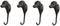 LuLu Decor, Cast Iron Dog Face Hooks, Set of 4 Hooks, Ready to Hang on Wall (4 pcs)...