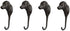 LuLu Decor, Cast Iron Dog Face Hooks, Set of 4 Hooks, Ready to Hang on Wall (4 pcs)...