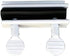 QCAA Sliding Window Security Lock with Vinyl Lining, Child Proof Lock, Aluminum, White, 8 Pack, Made in Taiwan...