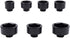 7-Piece Oil Filter Wrench Set, Black, Aluminum, 24mm-38mm...