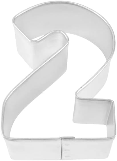 R&M Number 2 Cookie Cutter in Durable, Economical, Tinplated Steel...