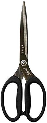 Tonic Studios 107E 9.5-inch Tim Holtz Titanium Shear, Maroon...