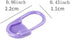 Colorful Knitting Markers Crochet Clips Crochet Pins Bulk Stitch Markers Locking Stitch Knitting Place Markers DIY Craft Plastic Safety Pins Needl...