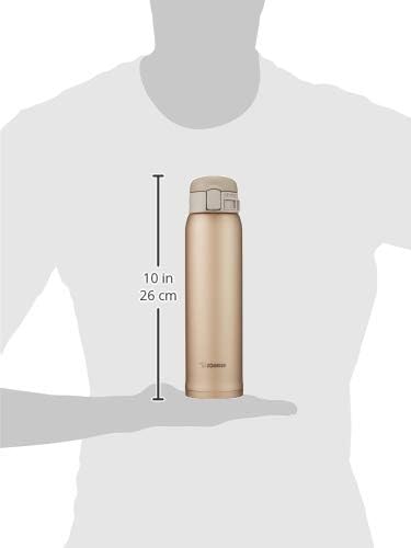 Zojirushi Stainless Mug, 1 Count (Pack of 1), Beige Gold, 20 ounces...