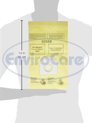 EnviroCare Replacement Vacuum Bags Designed to Fit Kenmore Canister Type C or Q 50555, 50558, 50557 and Panasonic Type C-5 18 pack...