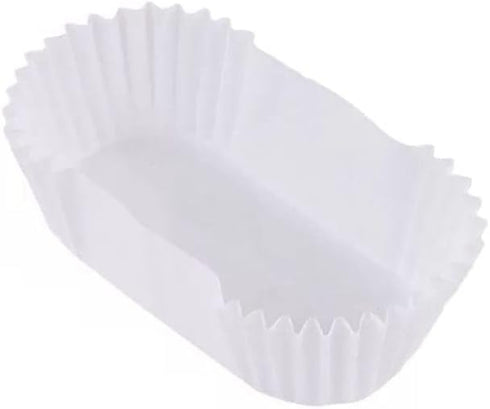 Oval Paper Baking Cups,Cupcakes Liners Baking Tools For Muffins Cupcakes Oval Mini Cake Mould Kitchen Supplies(white)...