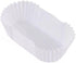 Oval Paper Baking Cups,Cupcakes Liners Baking Tools For Muffins Cupcakes Oval Mini Cake Mould Kitchen Supplies(white)...