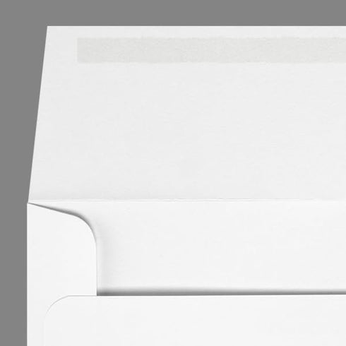 LUXPaper #9 Slimline Invitation Envelopes | 3 7/8" x 8 7/8" | Bright White | 24lb. Text | 50 Qty...