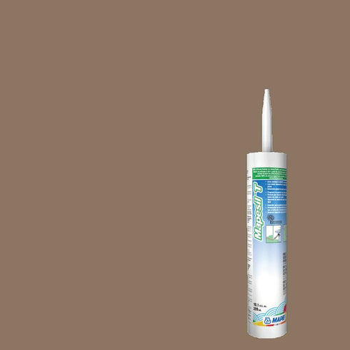 MAPEI MAPESIL T PLUS 100% SILCONE SEALANT 10.1OZ. (HICKORY)...