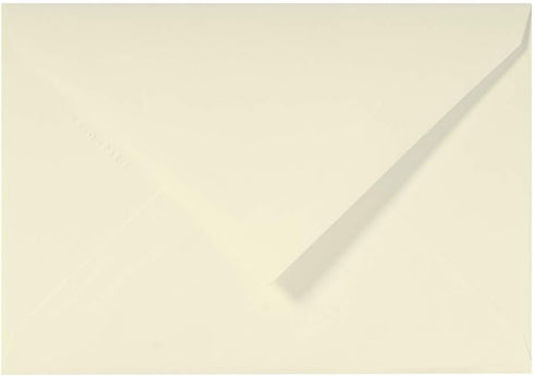 G. Lalo Verge De France Envelope, 114 x 162 mm - Ivory, Pack of 25...
