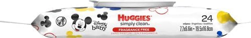 Huggies Simply Clean, Fragrance-free Baby Wipes, 24 Sheets...