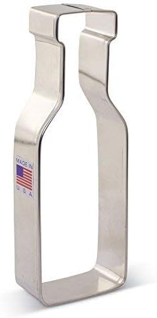 Ann Clark Cookie Cutters Wine Bottle Cookie Cutter, 5" Made in USA...
