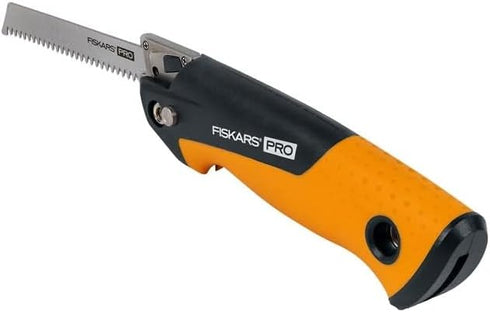 Fiskars Pro POWER TOOTH Compact Utility Hand Saw (6 in blade.)...
