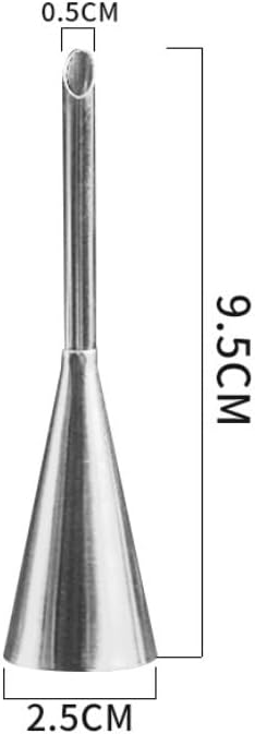 Puff Cream Filling Piping Tip, Cupcake Filler Tool, Cupcakes and Eclairs, Decorating Tools, Icing and Piping Tips (M)...