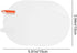 2 Pcs Car Rearview Mirror Films Anti Fog Car Rainproof Films Waterproof Car Mirror Rain Protector Film Wing Mirror Rain Deflector Film for Cars Tr...