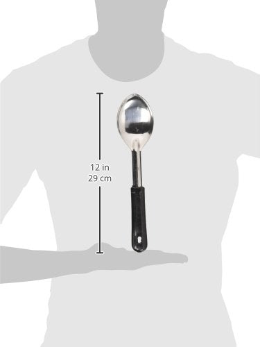 Winco Stainless Steel Basting Spoon with Plastic Handle, Solid, 11"...