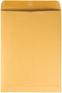 Quality Park 41467 Quality Park Catalog Envelopes, Heavyweight/Gummed, 9x12, 28lb, Kraft, 100/Box...