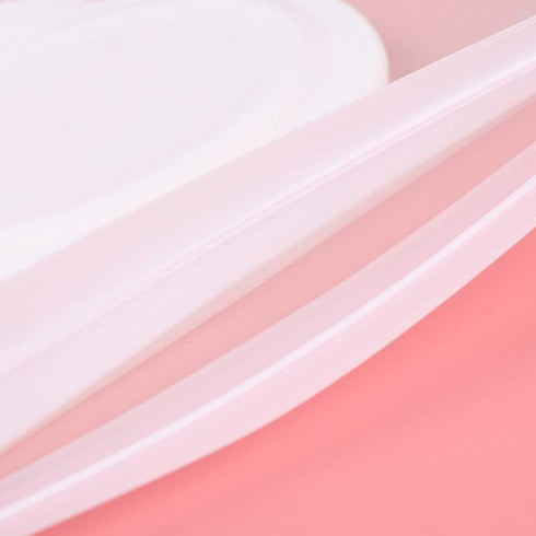 Transparent Baby Wipe Case Travel Holder Keeps Wipes Moist Set of Wet Wipes Holders Cases Portable Travel On The Go Refillable Dispenser Container...