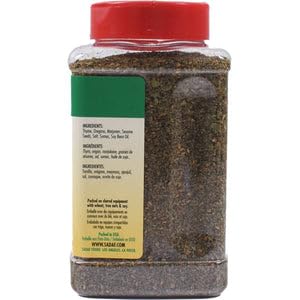 Sadaf Zaatar Seasoning - Green Zaatar Spice for Cooking and Food Seasoning - Spices & Seasonings - Middle Eastern Cuisine - Halal - 9.4 oz PET Bot...