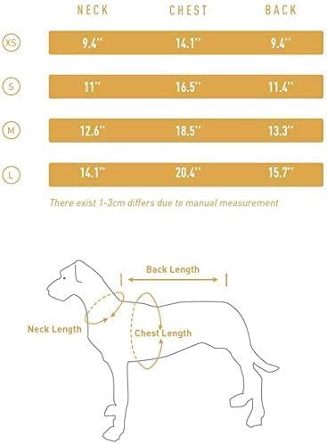 Pet Dog Fleece Shirt Vest Small Dog Shirts Warm Puppy T Shirt Winter Dogs Clothes for Boys...