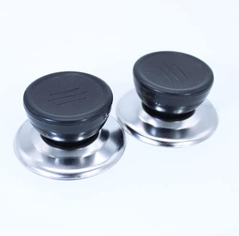 2 PCS Universal Pot Cover Replacement Knob, Pot Cover Handle, Heat-resistant Pot Cover Knob, Electric Pot Handle Replacement Parts...