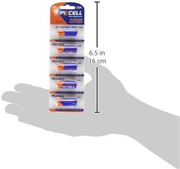 BlueDot Trading 12 Volt Alkaline Dry Cell Batteries for Garage Door Opener, Wireless Doorbell, Remote Controls, and Other Electronic Devices, 10 C...