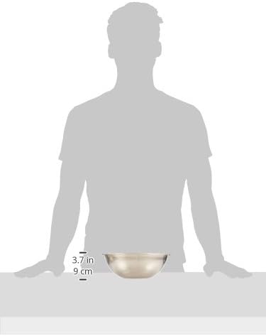 4 Quart Stainless Mixing Bowl, Comes In Each...