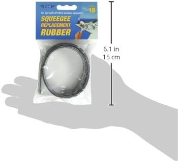 Ettore Replacement Squeegee Rubber, 18-Inch...