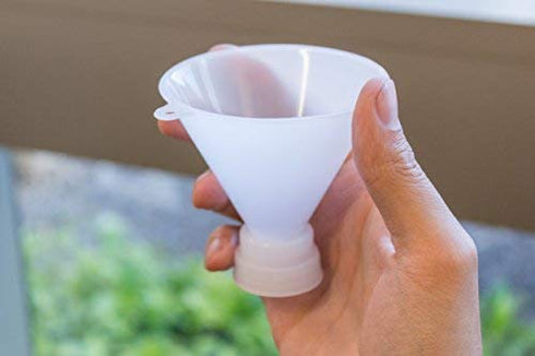 Threaded Plastic Funnels for 24 mm and 28 mm Bottles (2)...