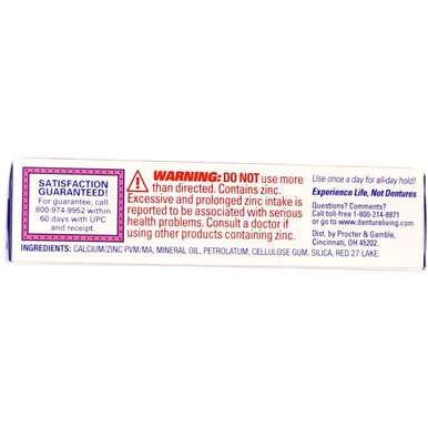 Fixodent Denture Adhesive Cream, Original, Strong And Long Hold - 0.75 Oz by Fixodent...