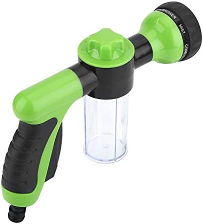 High Pressure 8 in1 Car Wash Brush Foam Gun Garden Hose Nozzle Foam Cannon Bottle Soap Sprayer,Watering plants,Showering pet,Wash Car...