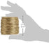 Morex Ribbon 1318/50-634 Stretch Cord Polyester Ribbon, 50 yd, Gold...