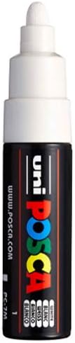 Uni Posca Paint Marker PC-7M - White...