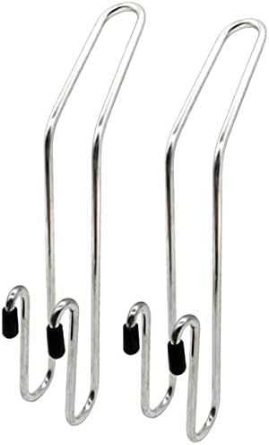 FMH Multi-purpose Organizer Hooks - compact metal hangers for automobile head rest, 2 per package...