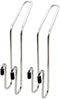 FMH Multi-purpose Organizer Hooks - compact metal hangers for automobile head rest, 2 per package...