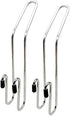 FMH Multi-purpose Organizer Hooks - compact metal hangers for automobile head rest, 2 per package...