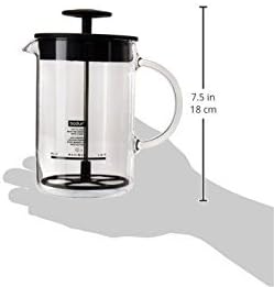 Bodum, Latteo Manual Milk Frother, 8 Ounce, Black...