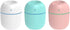 Ultrasonic 220ml Mini Humidifier Aroma Oil Diffuser USB Cool Mist Humidifier with Colorful Night Light for Home Car,Kitchen (White)...