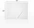 LUXPaper A2 Contour Flap Invitation Envelopes | 4 3/8" x 5 3/4" | White | 80lb. Text | 100% Recycled | 50 Qty...