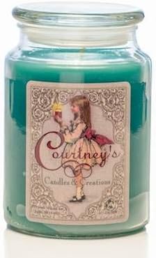 Courtney's Candles Eucalyptus Lavender Maximum Scented 26oz Large Jar Candle...
