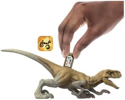 Jurassic World Dominion Ferocious Pack Atrociraptor Dinosaur Action Figure...