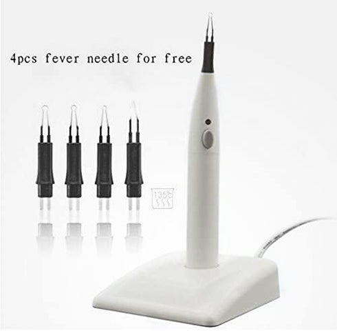 Dent~al Gutta Percha Teeth Gum Cutter Endo Gutta Percha Cutter with 4 Tips 110V...